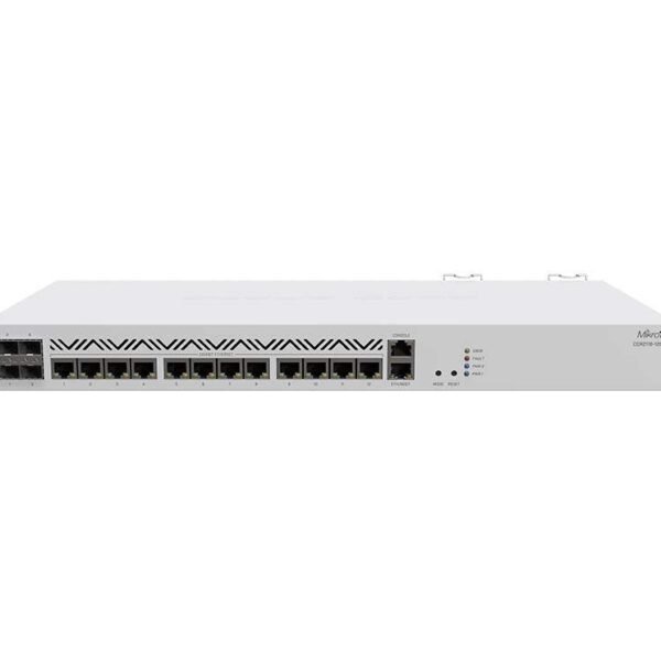 ROUTEUR MIKROTIK CCR2116-12G-4S+ – Routeur Cloud Core Gigabit Ethernet 10G SFP+ Manageable