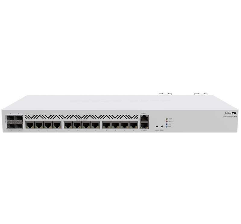 ROUTEUR MIKROTIK CCR2116-12G-4S+ – Routeur Cloud Core Gigabit Ethernet 10G SFP+ Manageable