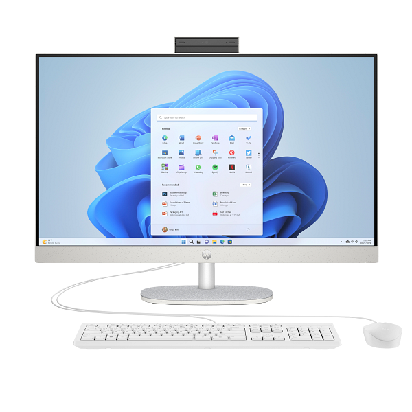 BUREAU HP ALL-IN-ONE 27-CR0028 – Intel Core i7 13e Génération / 16 Go RAM / 1 To SSD / Écran 27" FHD / Non Tactile / Blanc