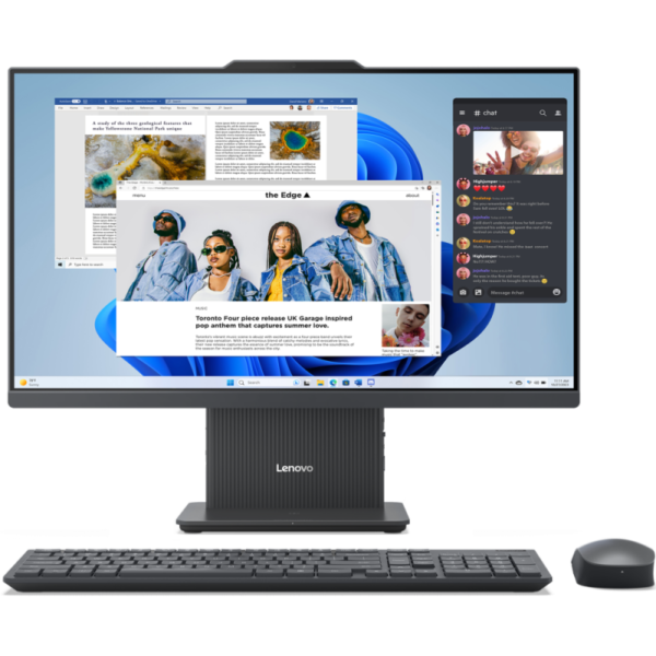 Lenovo IdeaCentre AIO 24IRH9 – PC Tout-en-Un 24" – Intel Core i7 13e Génération – 8 Go RAM – SSD 512 Go – DOS