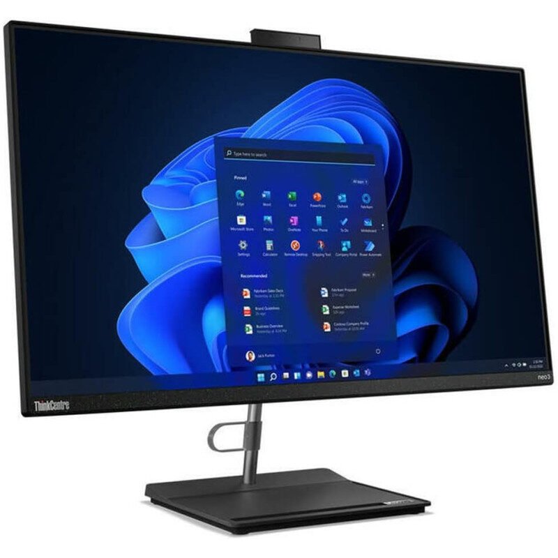 Bureau All-in-One Lenovo ThinkCentre Neo 30a 27" – Intel Core i5 – 16 Go RAM – SSD 512 Go – DOS