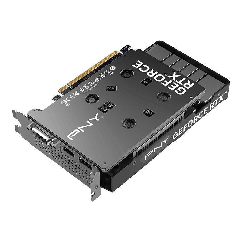 Carte graphique PNY GeForce RTX 3050 Verto Dual Fan 6 Go GDDR6 PCI Express – Image 2