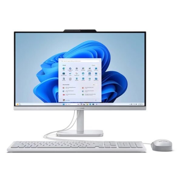 Lenovo A100 All-in-One 24" – Intel Core i3-N305 – 8 Go RAM – SSD 512 Go