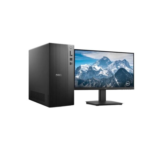 Dell Tower ECT1250 i7, 8 Go RAM, SSD 512 Go, DVD, écran 22 pouces FHD