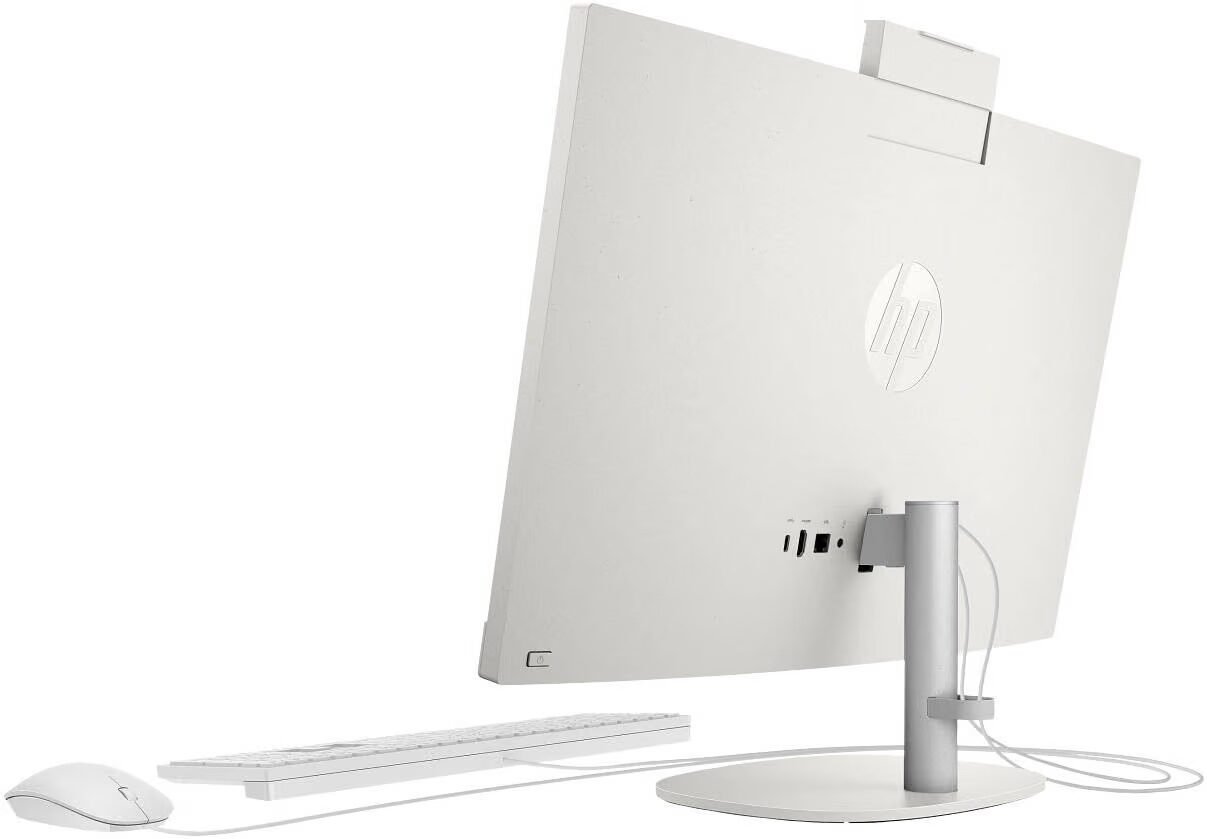 HP All-in-One 24-cr0342nh i5 13e génération, 8 Go RAM, 512 Go SSD, écran tactile 24", blanc, DOS – Image 4