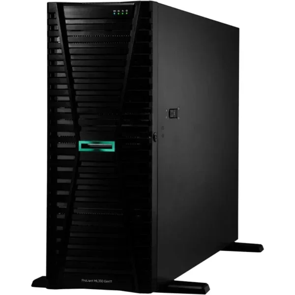 Serveur HPE ProLiant ML350 Gen11 Intel Xeon Silver 4514Y, 32 Go DDR5, 2 × 480 Go SSD, MR408i-o, 2 × 1000 W